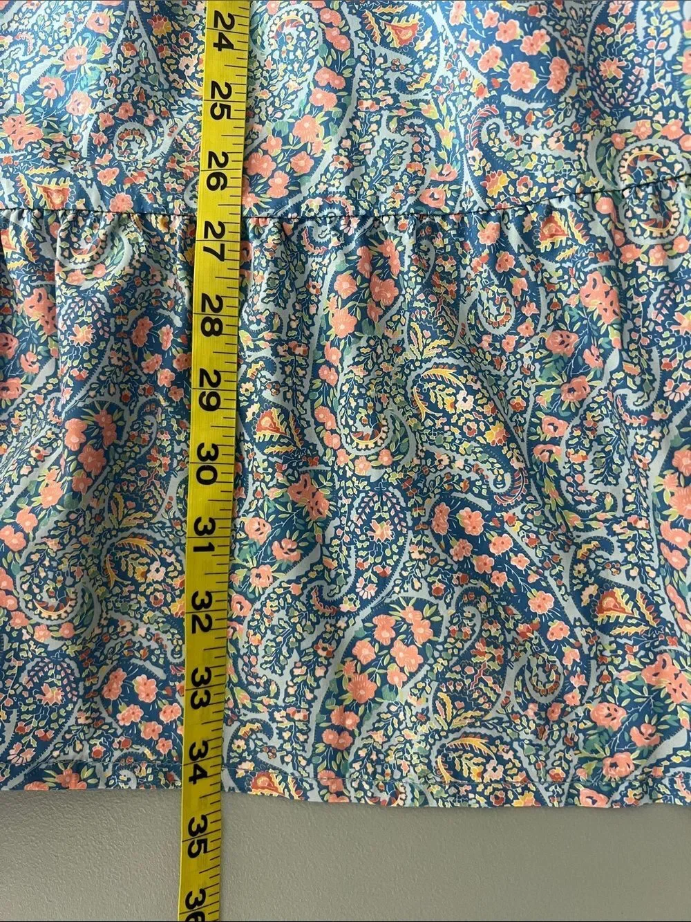 The New Society Albertina Girls Dress in Liberty Floral Print Blue/Pink Size M